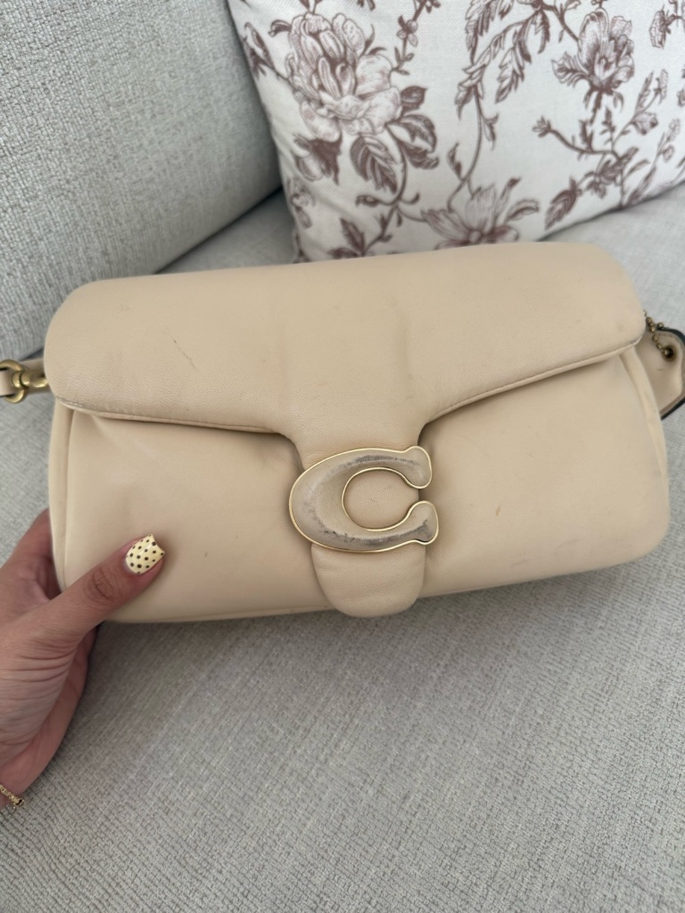Coach Pillow Tabby- leather shoulder bag
